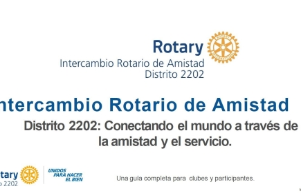 Distrito 2202: conectando el mundo a través de la amistad y el servicio.